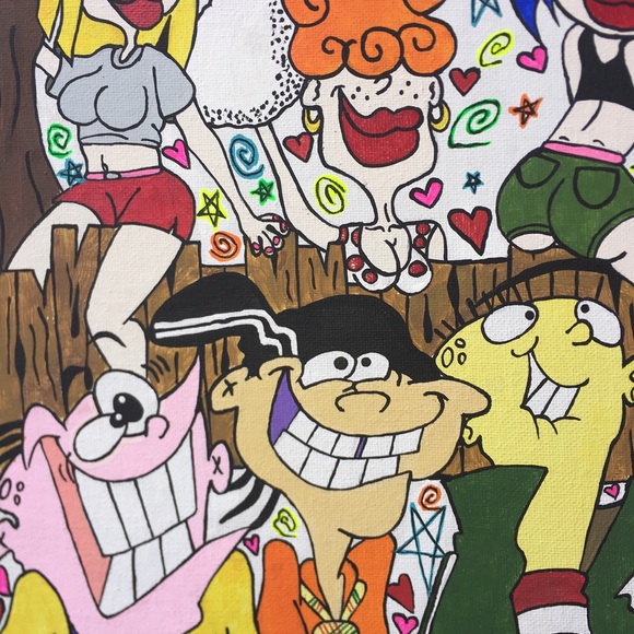 ed edd n eddy painting #artwork #ciciscreations - Picture 3 of 6